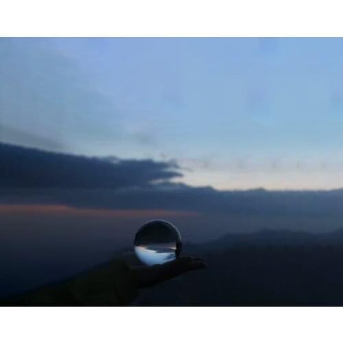 Crystal Ball Optical Glass Reflective Spheres K9 Crystal Sphere Ball Decor Photography Ball Clear Contact Juggling Glass Ball