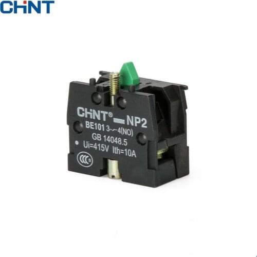 CHINT Button Switch Enclosure NP2 Button Contact Group NP2-BE101 1 Normally Open Contact 10A