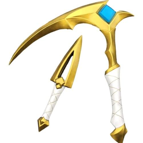 LOL KDA Akali Sickle Dagger Cosplay Weapon Prop KDA EVA Handmade Prop