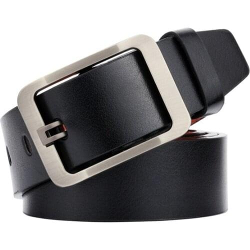 Mens Vintage Belt Luxury Designer Brand Belts For Men High Quality Leather Pin Buckle Male Strap Waist Belt Men Jeans Man gift