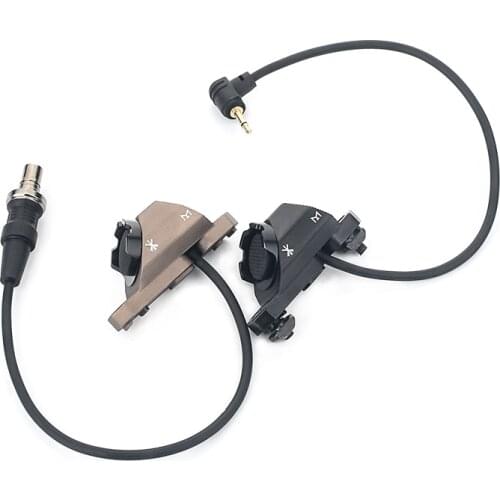 WADSN Airsoft Unity Tactical Hot Button Remote Switch for Surefir Flashlight AN/PEQ 15 DBAL A2 Laser Sight Fit Keymod M-lok