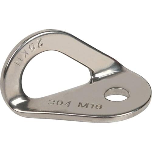 Bolt Hanger Plate Anchor Anti-Corrosion Lightweight Rust Resistant for Rock Climbing Caving Anchor Belay Rescue Rigging Work