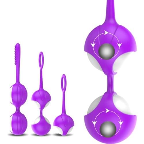 Sex Toys Smart Vaginal Balls Vaginal Tighten Exercise Kegel Balls for Women Female Silicone Vaginal Geisha Balls Ben Wa Ball