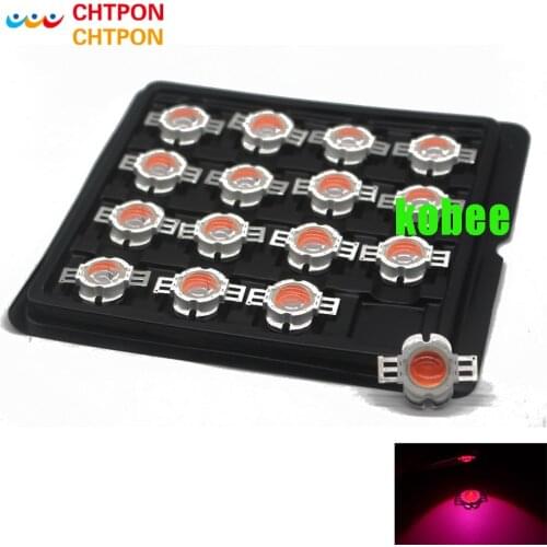 10W High Power Full spectrum 380-840nm LED +90 degree Len for plant grow 1PCS