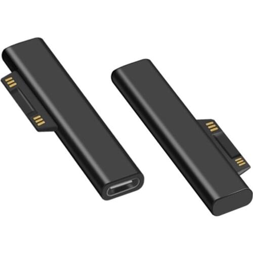 Type-C TO Surface PD Fast Charging Plug Converter Adapter for Surface ProGO 3 4 5 6 Connector USB-C TypeC Surface Book