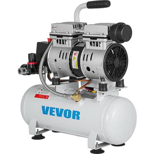 Vevor Silent Type Portable Oil Air Compressor 48db 550w 9l