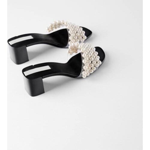 Block Heels Outside Sandals Comfort Shoes For Women Espadrilles Platform Open Toe Suit Female Beige Slip-on Loafers Summer