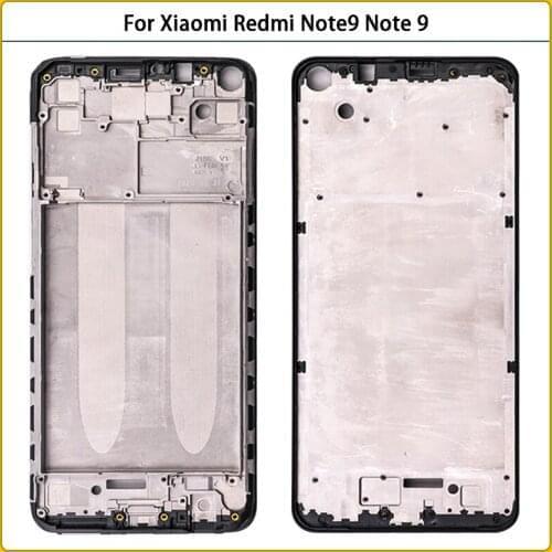 10PCS For Xiaomi Redmi Note 9 Middle Frame LCD Supporting Plate Housing Frame For Redmi Note9 Front Bezel Faceplate Bezel Repair