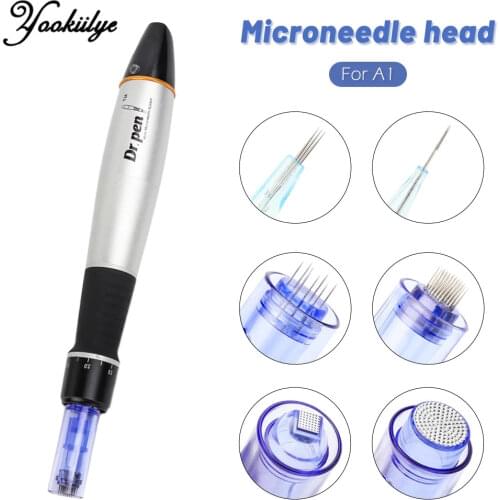 10pcs Electric Derma Needles for Micro Derma Pen A1 Dr pen Micro Needles Rolling System Therapy Pen Needles 9/12/24/36/42 pin