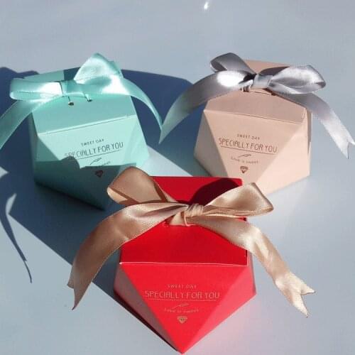 100pcs Marble Diamond Wedding Favor and Gift Bags Candy Box for Wedding Baby Shower Birthday Guests Event Elmo Party Supplies