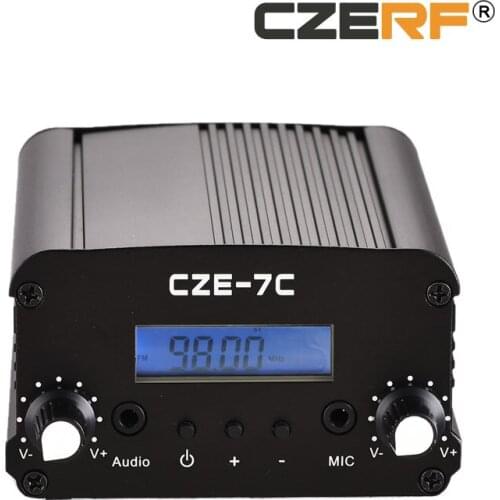 CZE-7C 1W/7W wrieless Radio Station equipment fm broadcast transmitter