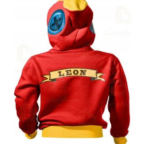 Leon Kids Hoodie 2020 New Summer Clothes for Girls Boys Hot Game Star Crow Browl Short Sleeve Tee Tops