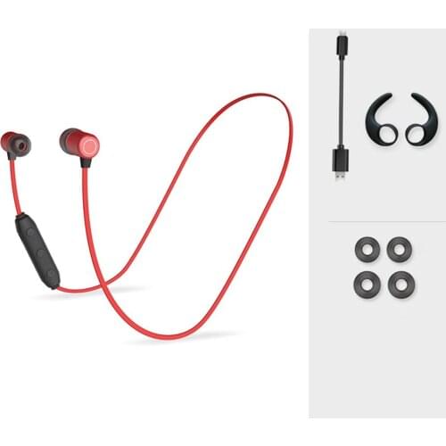 Magnetic Wireless bluetooth Earphone music headset Phone Neckband sport Earbuds Earphone with Mic For iPhone Samsung Xiaomi