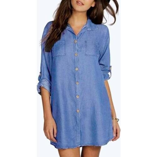 Женские джинсовые рубашки Mrs win China At AliExpress