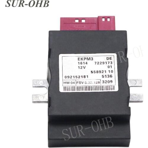 New 16147229173 3 Series E91 E87 Fuel pump 7229173 AUTOMATIC DIESEL EKPM3 Silver Control Module for 1 E90 E60 558921 car oil ECU