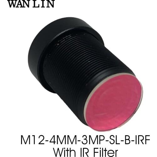 Starlight Lens with IR Filter 4mm CCTV AHD IP Cameras Lens 3.0Megapixel F1.5 M12 For Sport Action Camera SONY IMX290/291/307/327