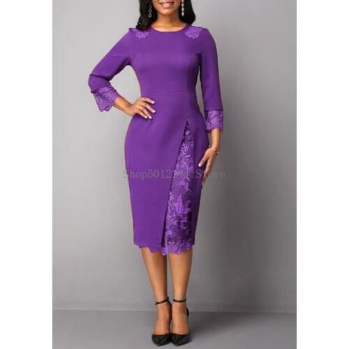 African Clothes 2020 Elegant Red Dress Women Office Lady Plus Size 4XL 5XL O-Neck Bandage Bodycon Pencil Dress Robe High Quality