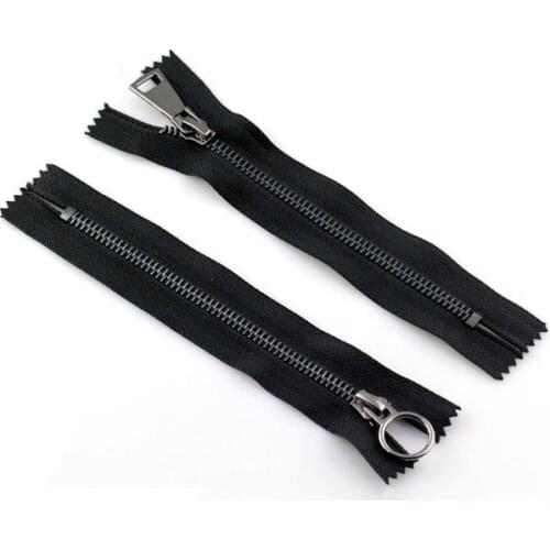 Wholesale 15cm/20cm/40cm metal zipper slider Patch Pocket Zipper short Close-End for Clothing pocket sleeve jeans Shoes doll DIY