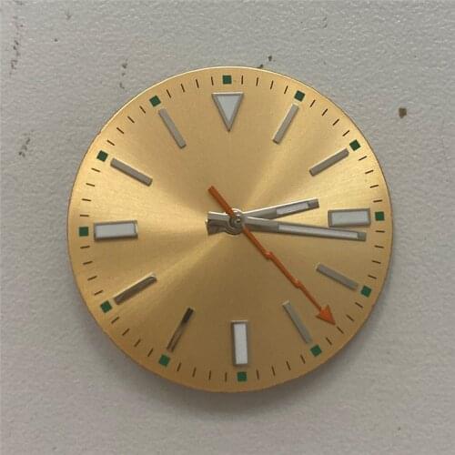 Watch Repair Dial Luminous Watch Dials Hands Literal Pointer For MIYOTA 8215/821A Mingzhu 2813 3804 Movement Repair Replacement