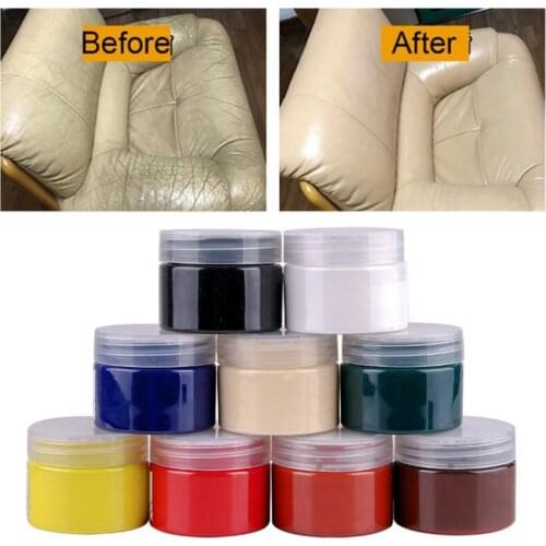 Universal Car Leather repair cream Leather Repair Tool Car Seat Sofa Coats Scratch No Heat Liquid Leather Vinyl Repair Kit