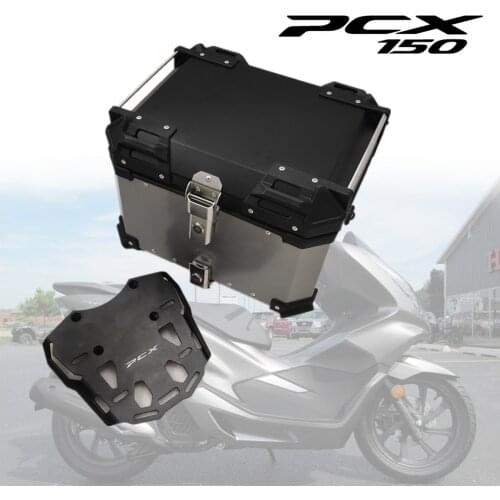 45L 55L 65L Motorcycle for Honda PCX 125 150 PCX150 PCX125 Tail Box Rear Luggage Case 14-16-18-19-20 Storage Trunk Storage Top