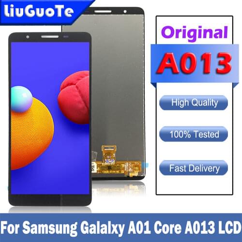 100% Original For Samsung galaxy A01 Core LCD SM-A013G A013G A013M/DS A013 LCD Display Touch Screen Digitizer Replace Assembly