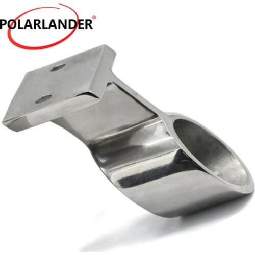 1 PCs Stainless Steel Hand Rail Stanchion 7/8" 22mm Railing Support Light Bracket Hardware for Marine Boat Yacht