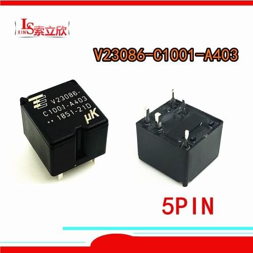 10PCS/LOT NEW Auto Relay V23086-C1001-A403 V23086 C1001-A403 DIP5