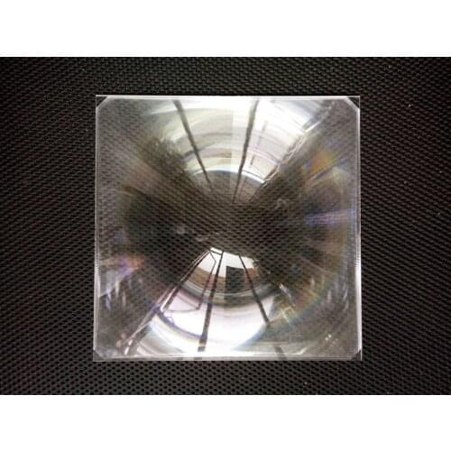 104*104mm 104x104mm focal length 50mm 55mm PMMA square shape fresnel lens