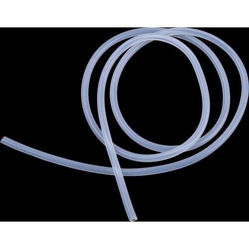 1x White Silicone Nitro Glow Fuel Line Tube Pipes 10cm/3.93inch RC Part Accessory