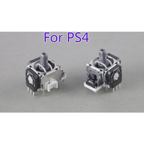 60pcs Original new black For PS4 3D Rocker Joystick Axis Analog Sensor Replacement For Sony PlayStation 4 Wireless Controller