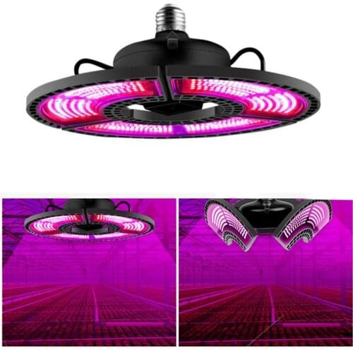 80W 500W 600W LED Grow Light E27 Full Spectrum Growth Light Indoor Phyto Lamp For Plants Flowers Grow Box AC86-265V