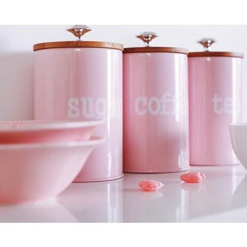 Acrylic jar cookie jar candy jar coffee suger tea storage box