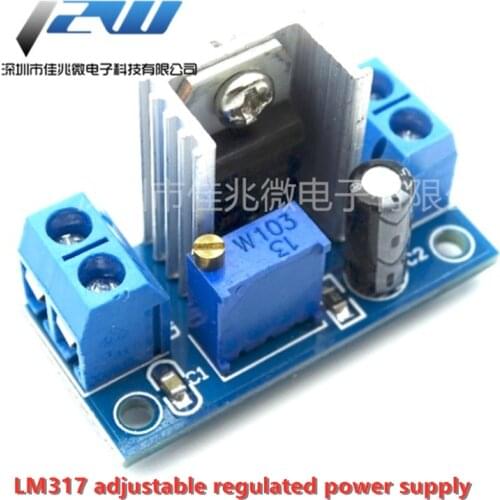 LM317 DC-DC Converter Buck Step Down Circuit Board Module Linear Regulator LM317 Adjustable Voltage Regulator Power Supply
