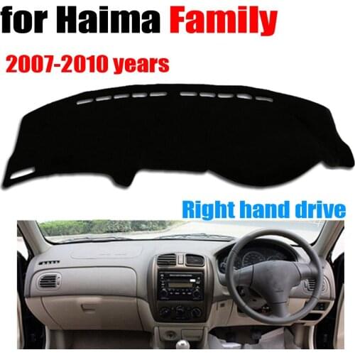Car dashboard covers for Haima old Family 2007-2010 years Right hand drive dashmat pad dash cover auto dashboard accessories