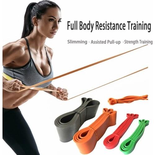 #H45 Yoga Fitness Resistance Bands Tension Training Rubber Gym Latex Stretcher Resistance Belt Elastic Bands For Fitness