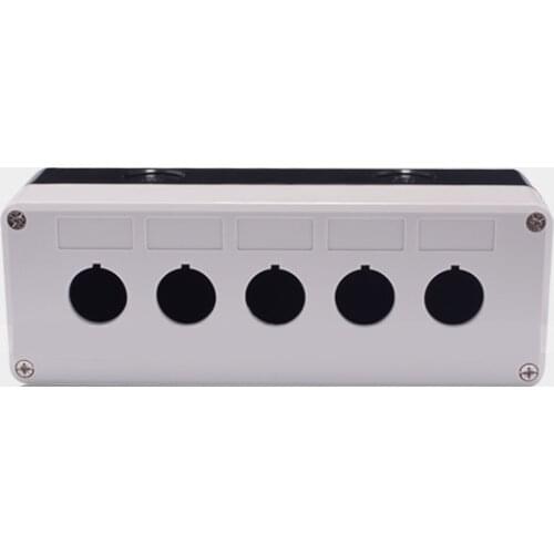 IP65 22MM 5 Holes Pushbutton Controller Box XAL-B05 Push Button Switch Box
