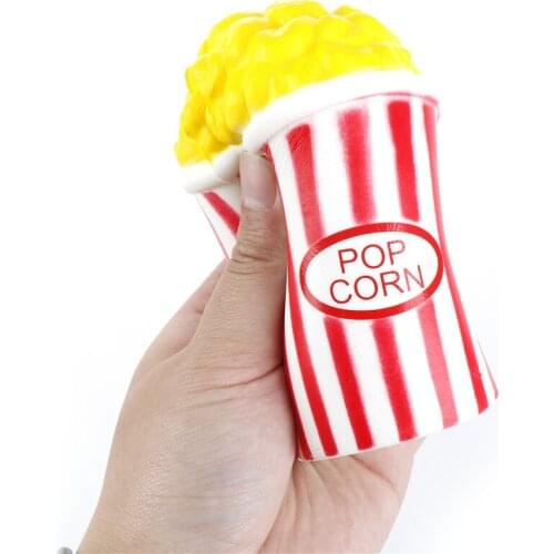 Slow Rising French Fries Soft Ice Cream Coffee Cup Scented Banana Kawaii Bread Stretch Donut Milk Box Kid Toy lanyar