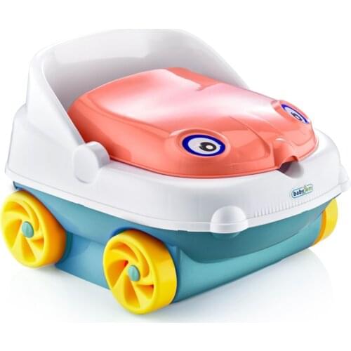 Musical Baby Potty Toilet Alıştırıcı Easy Replaced Hygienic Portable Travel Home Potty Children Alıştırıcı Toilet