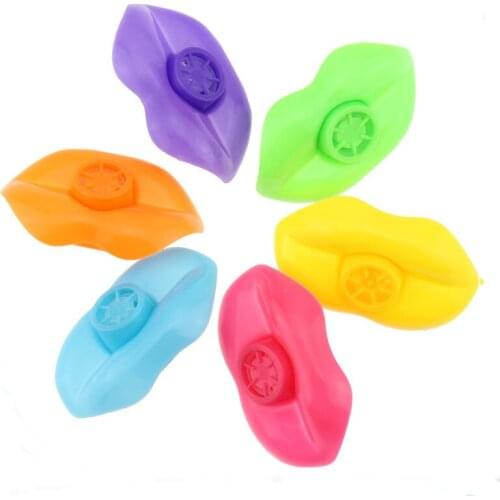15 Pcs/set Creative Plastic Lip Whistles Birthday Party Favors Party Noisemakers for Children Kids Gift Party Favors