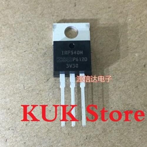 Real Original 100% NEW IRF540N IRF540NPBF 100V 33A MOSFET TO-220 50PCS/LOT