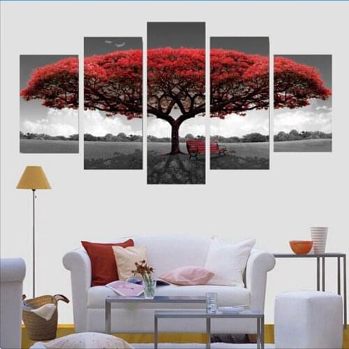 Canvas Painting 5Pcs/set Art Wall Pictures Modern Large Style Poster Wall Print Living Room Bedroom Decoration Painting
