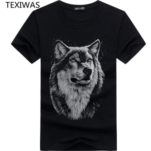 TEXIWAS Men's T-shirts With Print