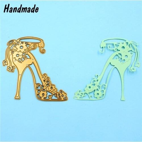 High-heeled Shoes Metal Steel Cutting Dies Stencils for DIY Scrapbooking/photo Album Decorative Embossing DIY Paper Cards