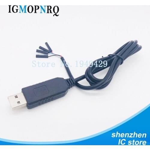 1pcs NEW 1m USB To RS232 TTL UART PL2303HX Auto Converter USB to COM Cable Adapter Module Hot sale
