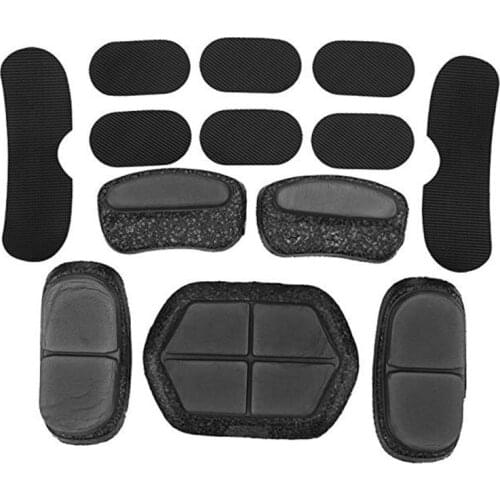 13pcs/set Helmet Memory Foam Pad Inside Helmet Pads high quantity Hunting Helmet Protective Pad EVA HL-ACC-13