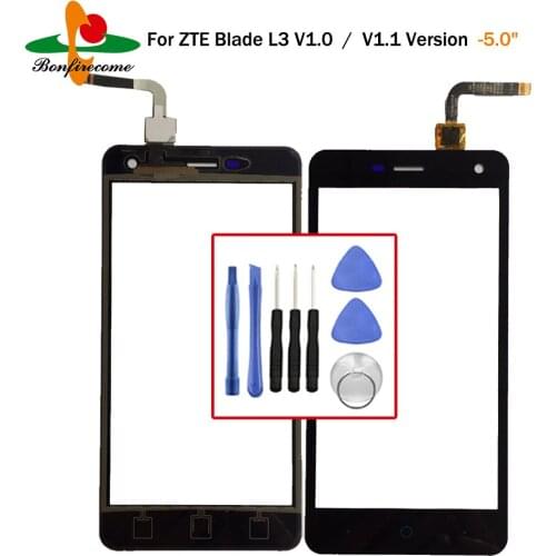 For ZTE Blade L3 V1.0 V1.1 Version Touch Screen Sensor Digitizer Panel Replacement