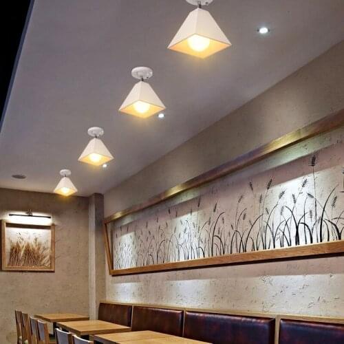 European classical style iron material LED pendant lights 3 head restaurant study bedroom cloakroom light and corridor lights