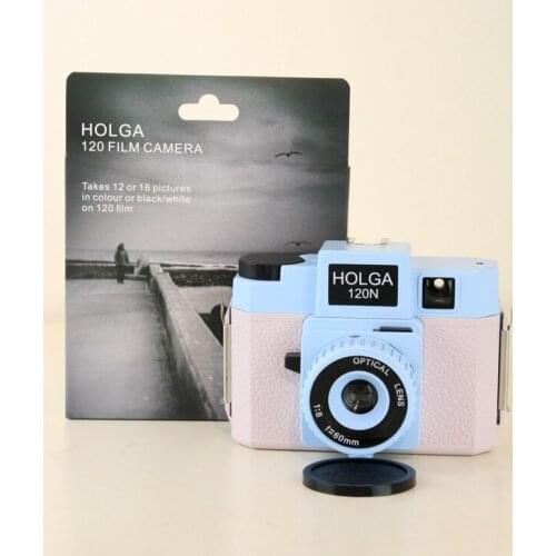 HOLGA 120N Pink and Blue 120 Medium Format Camera Lomography Lomo Kodak Fujifilm