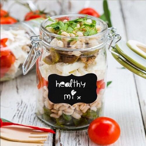 Well Made Blackboard Sticker Craft Kitchen Candy Jar Organizer Labels Scrapbook Sticker Convenient To Remember #50g